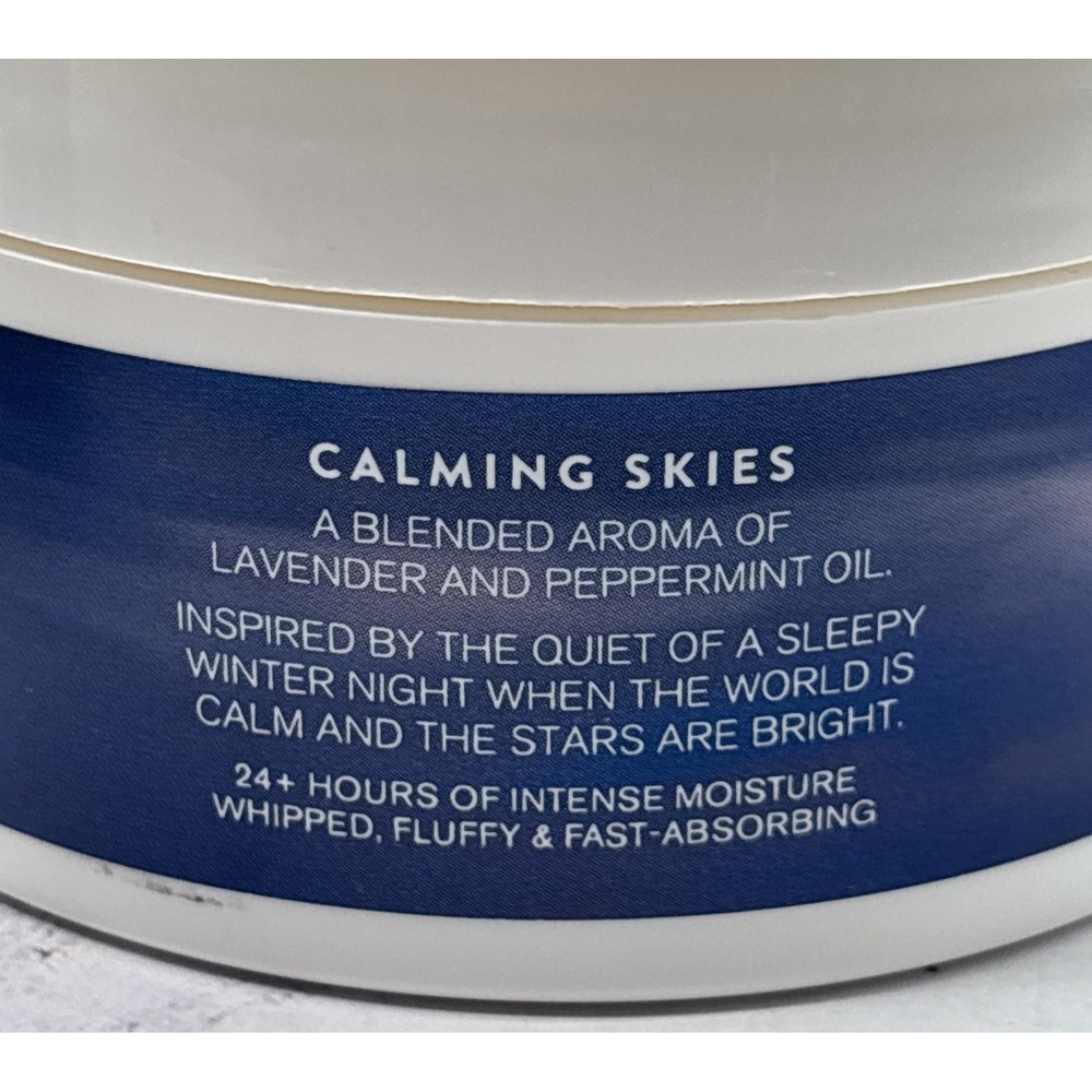 Bath & Body Works Calming Skies Lavender & Peppermint 4 Piece Body Care Set - Picture 9 of 9